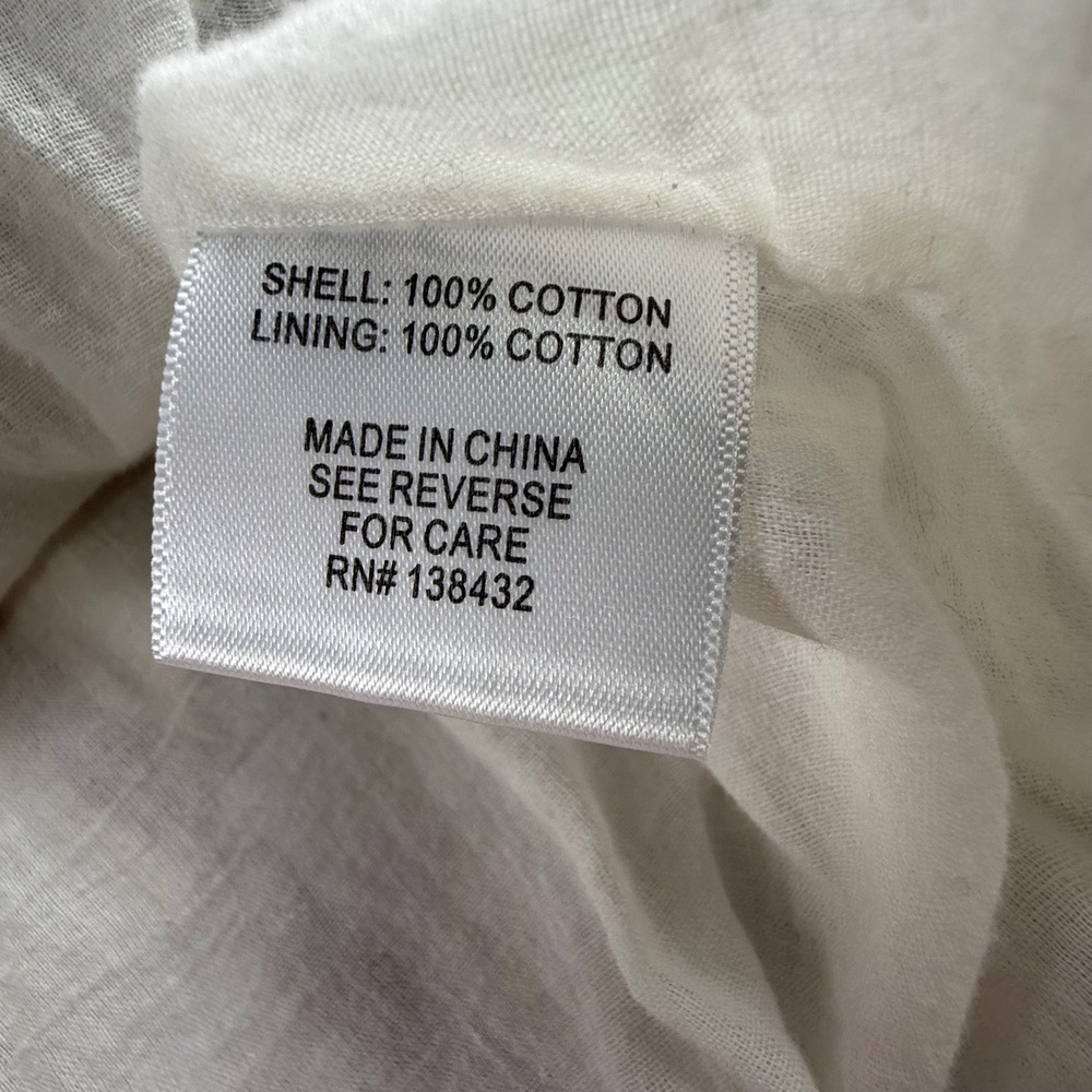 ModCloth Aspiration Creation A-line Skirt White Striped Spring Knee Length Large - Picture 5 of 12